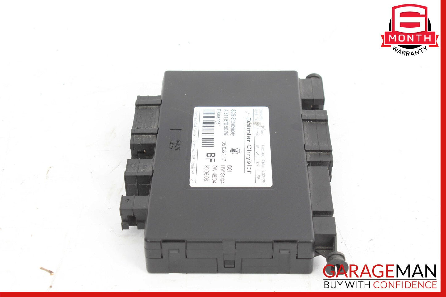 03-12 Mercedes W211 E63 GL450 Under Seat Control Module Front Right Side OEM