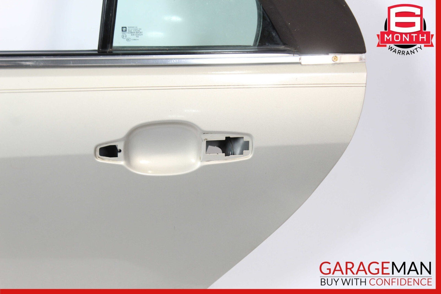 05-11 Cadillac STS Rear Left Driver Side Door Shell Panel Beige OEM