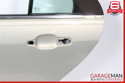 05-11 Cadillac STS Rear Left Driver Side Door Shell Panel Beige OEM