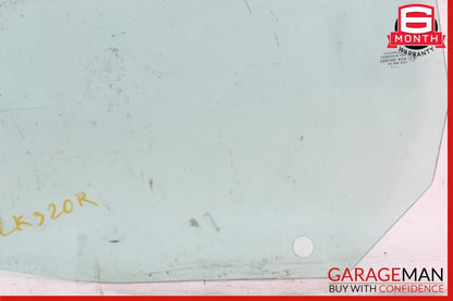 01-04 Mercedes R170 SLK320 Front Right Passenger Side Auto Window Glass OEM