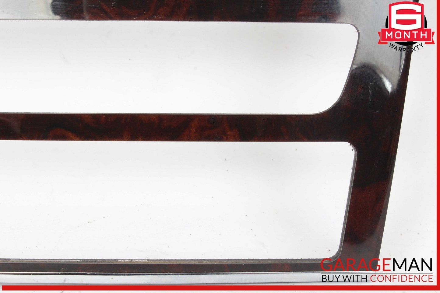 06-12 Mercedes X164 GL550 ML350 Center Console Control Trim Panel Wood Bezel