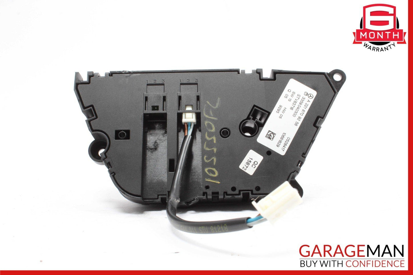 07-14 Mercedes W221 S550 Front Left Side Seat Control Memory Controller Switch