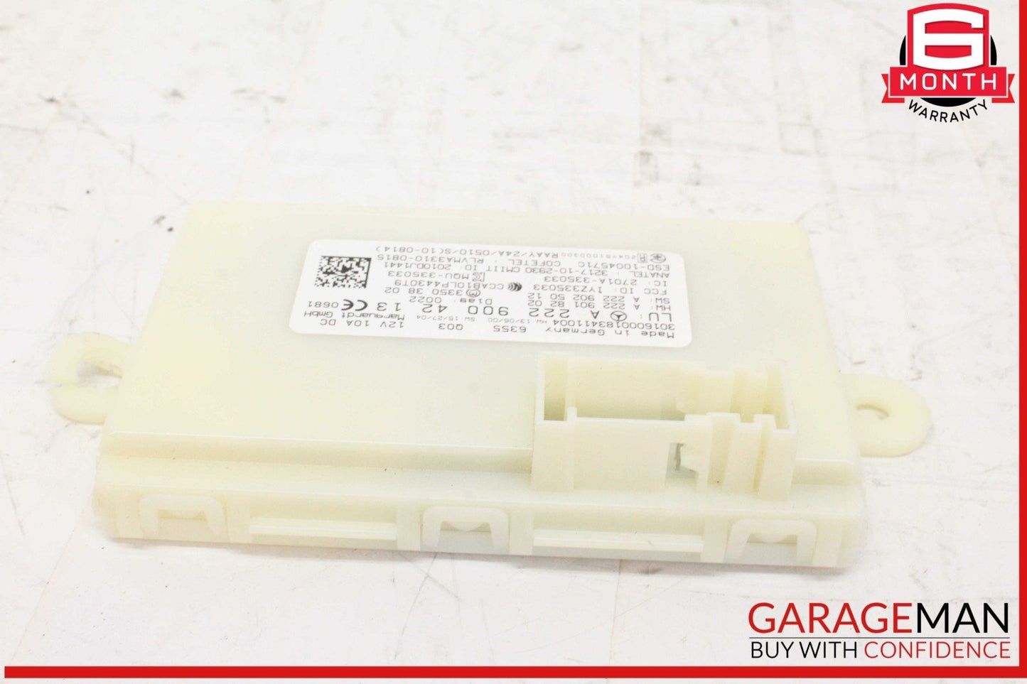 14-19 Mercedes W205 C300 S550 GLC350 Keyless Go Entry Control Module Unit OEM