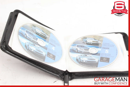 2003 Mercedes R230 SL500 Comand GPS Map Navigation Disc Set OEM