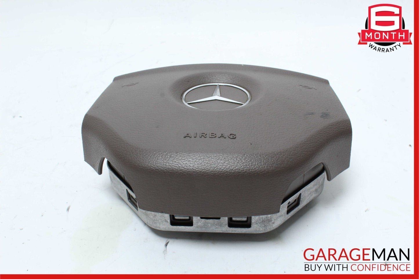 06-08 Mercedes GL450 GL320 ML350 R350 Driver Steering Wheel Airbag Brown