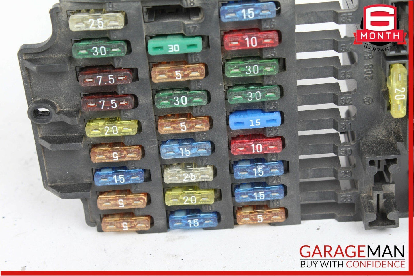 98-03 Mercedes E320 C280 CLK430 Front Left Fuse Relay Junction Box Module OEM