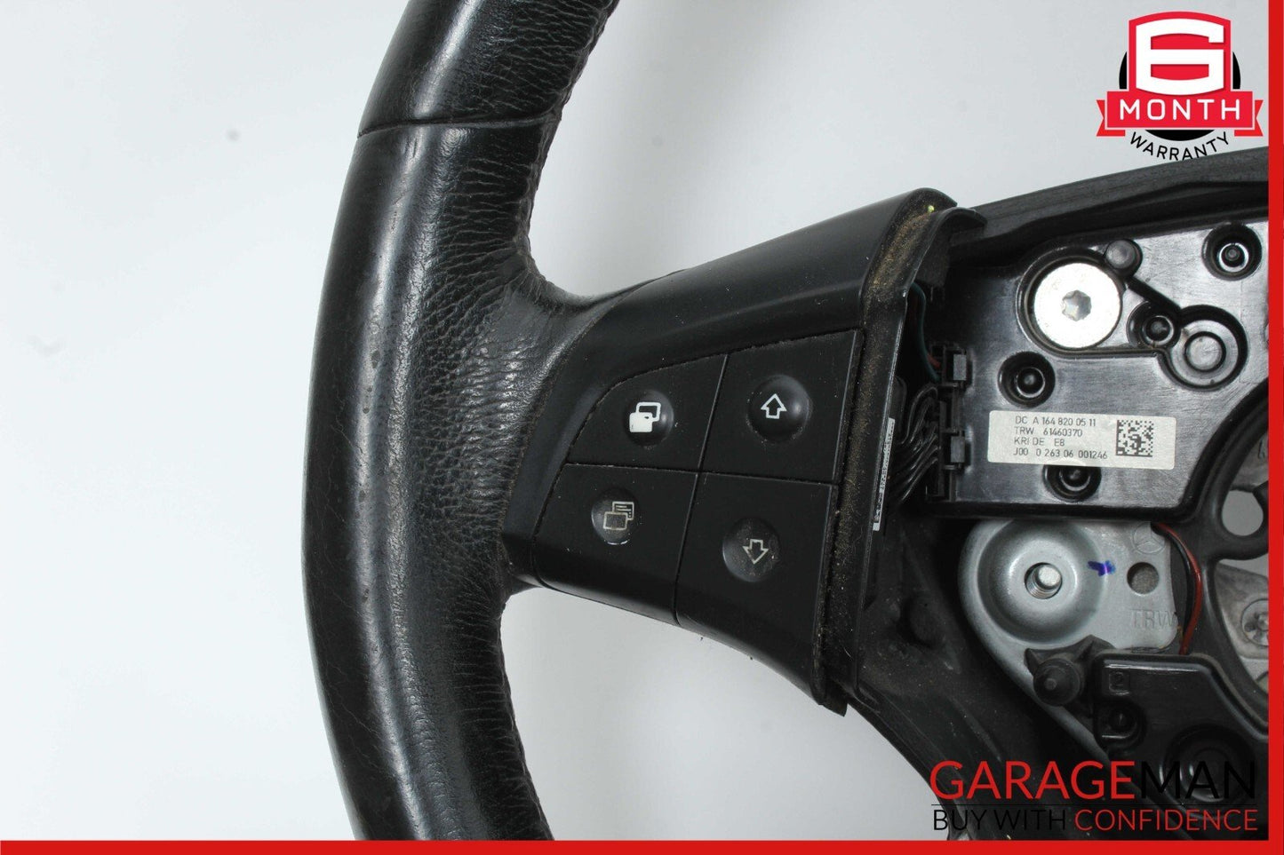 06-08 Mercedes X164 GL450 4Matic Steering Wheel Black 1648200511 OEM