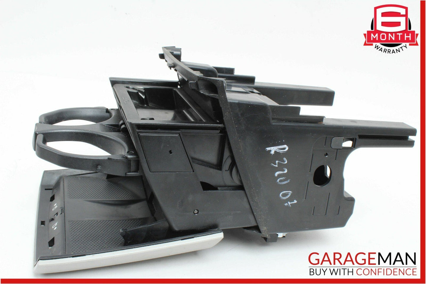 06-10 Mercedes W251 R320 R350 Rear Center Console Cup Holder Cupholder Tray Grey