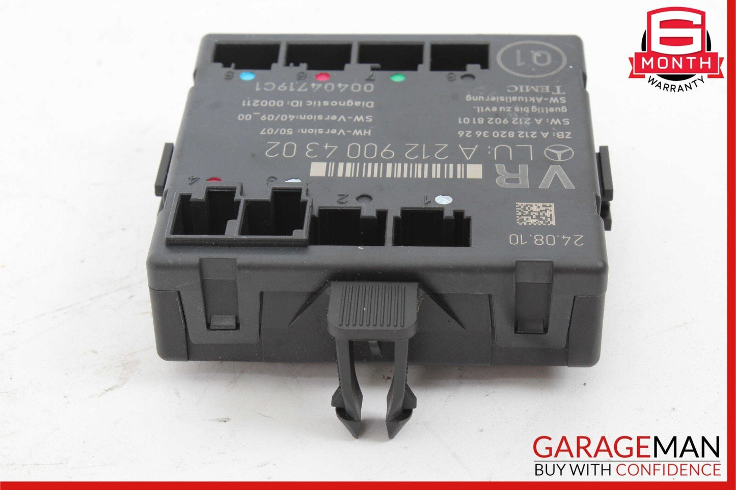 08-14 Mercedes W204 C300 C250 Front Right Passenger Side Door Controller Module
