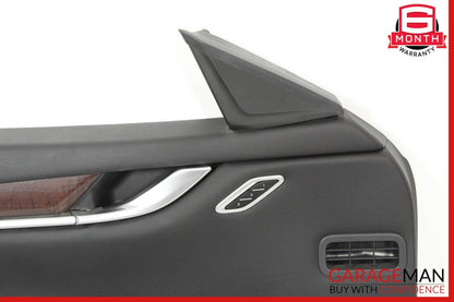 14-22 Maserati Ghibli M157 Front Left Driver Side Interior Door Panel OEM