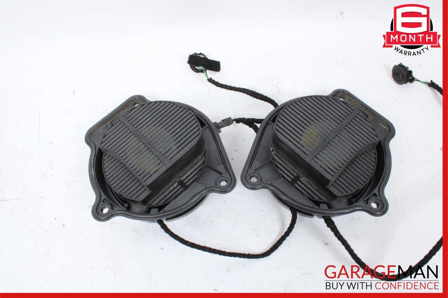 00-06 Mercedes W220 S500 S600 Rear Door Audio Sound Speaker Set of 2 Pc OEM