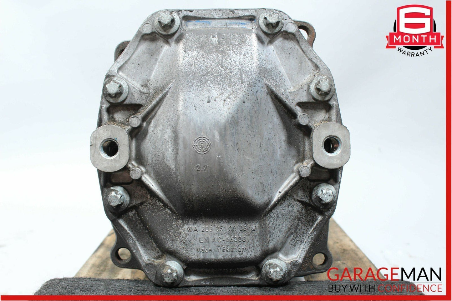 05-11 Mercedes R171 SLK280 Rear Diff Differential Axle Carrier 2033510605 134k
