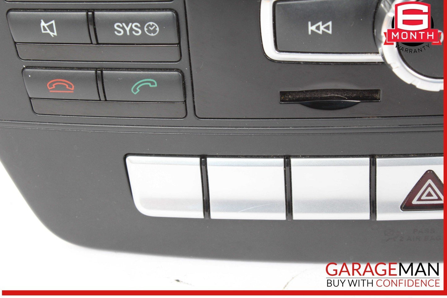 12-15 Mercedes W204 C250 Navigation Command Head Unit DVD CD Audio OEM