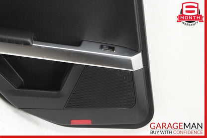 10-15 Mercedes X204 GLK350 Rear Left Driver Interior Door Panel Assembly Black