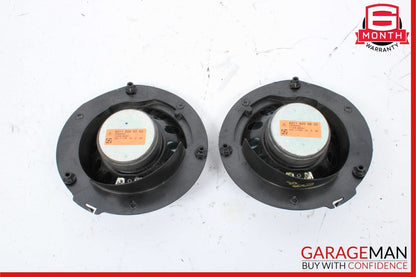 07-09 Mercedes W211 E350 E550 Rear Left & Right Side Door Audio Sound Speakers