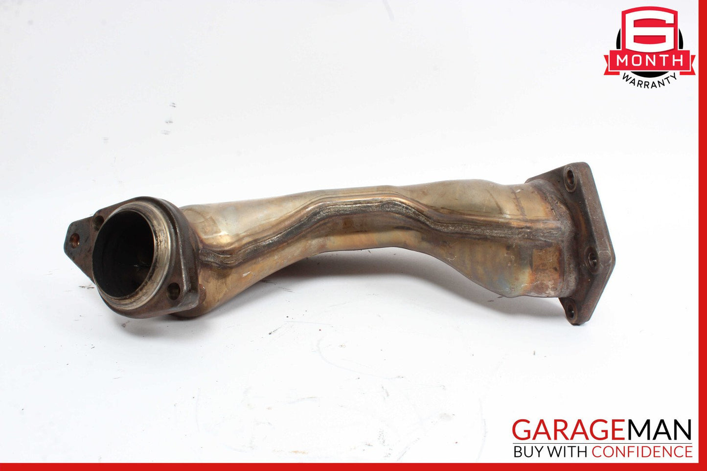 12-18 Mercedes W218 CLS550 4.6L Right Exhaust Pipe Adapter 2781400808 OEM