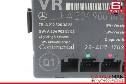 12-15 Mercedes W204 C250 C350 Coupe Front Right Side Door Control Module Unit