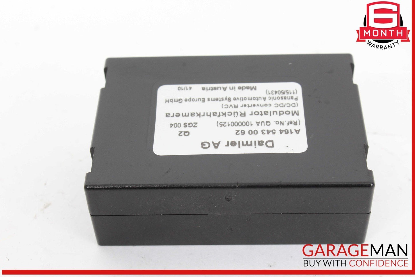 06-18 Mercedes W221 S400 Hybrid Rear View Camera Control Module 1645430062 OEM