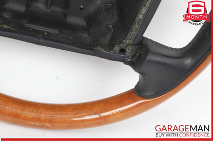 03-10 Bentley Continental GTC Front Left Driver Side Steering Wheel Wood OEM
