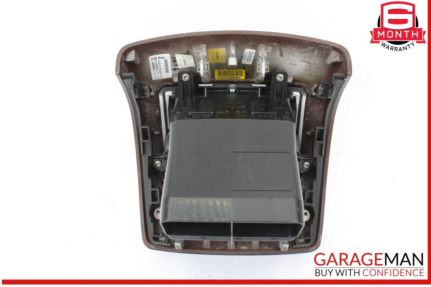 07-13 Mercedes W221 S550 Rear Center Console AC A/C Air Vent Trim 2216801639 OEM