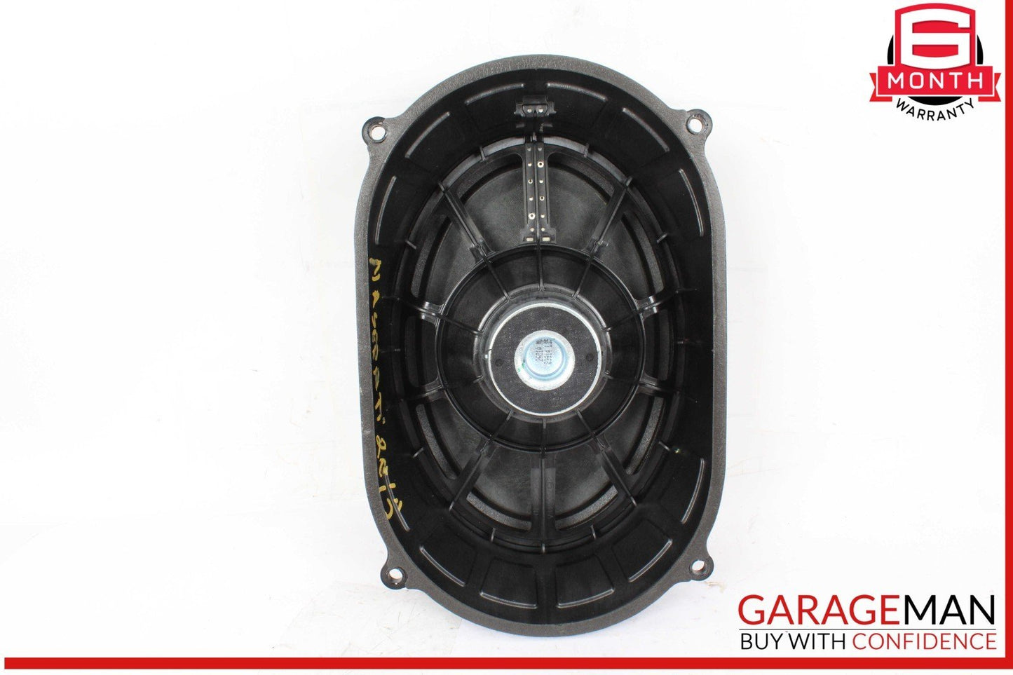 14-17 Maserati Ghibli Quattroporte Rear Subwoofer Sub Woofer Speaker OEM