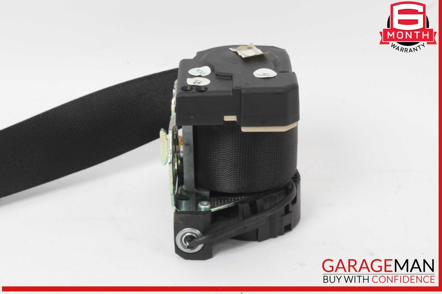 07-13 Mercedes W221 S400 S450 S550 Seat Belt Rear Left Driver Side Black OEM