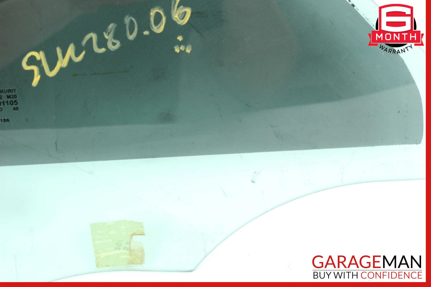 05-11 Mercedes R171 SLK280 Quarter Window Glass Rear Left Driver Side OEM