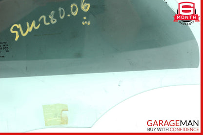 05-11 Mercedes R171 SLK280 Quarter Window Glass Rear Left Driver Side OEM