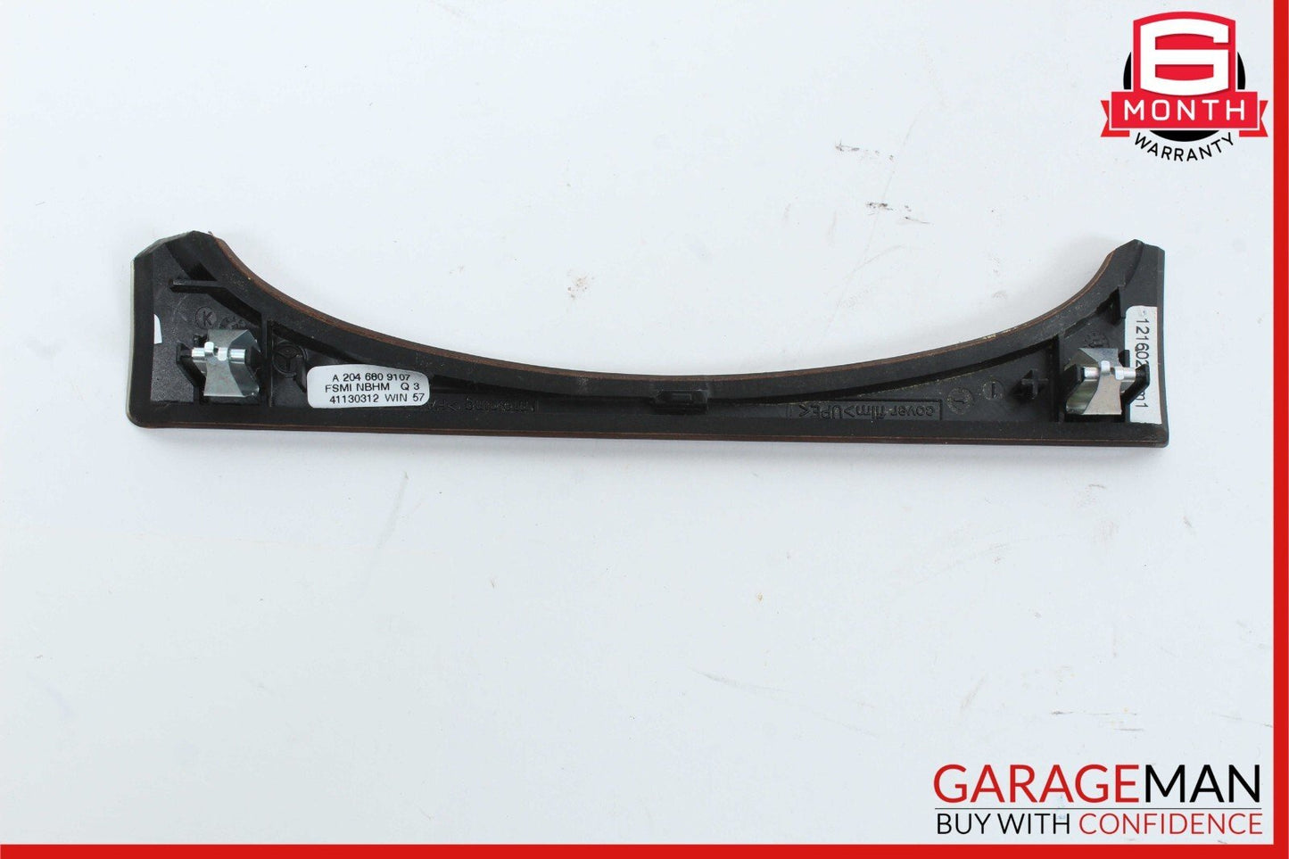 10-12 Mercedes X204 GLK350 Dashboard Central Trim Cover Wood 2046809107 OEM