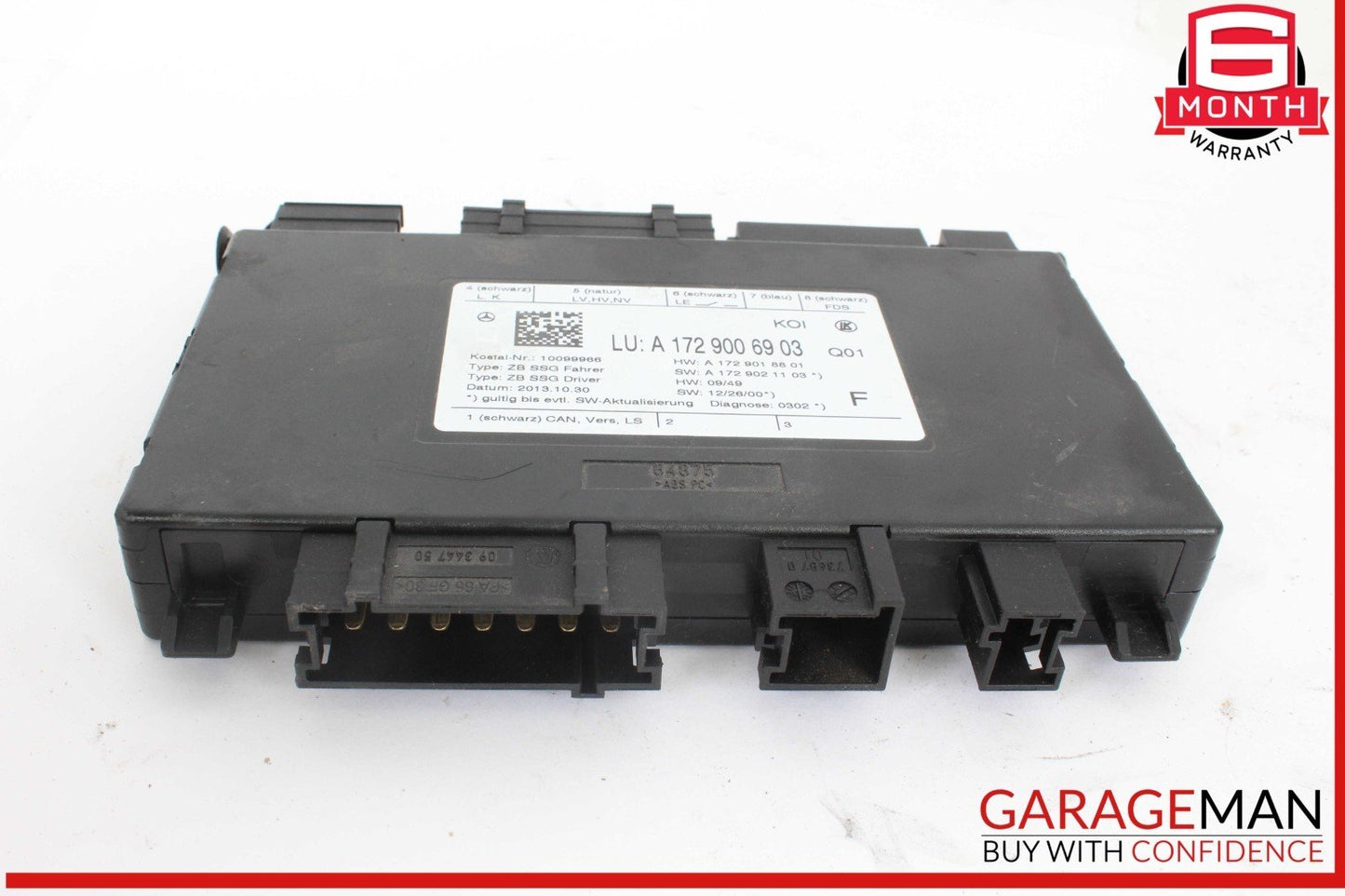 08-18 Mercedes X164 GL450 4MATIC Front Left Side Seat Control Module Unit OEM