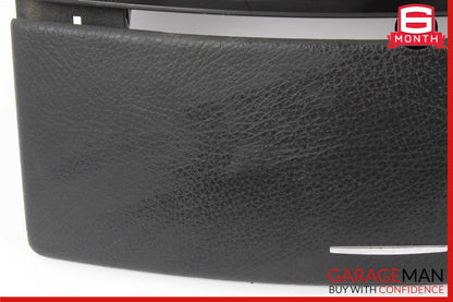 07-13 Mercedes W221 S550 S63 Center Console Dashboard CD Player Cover Anthracite