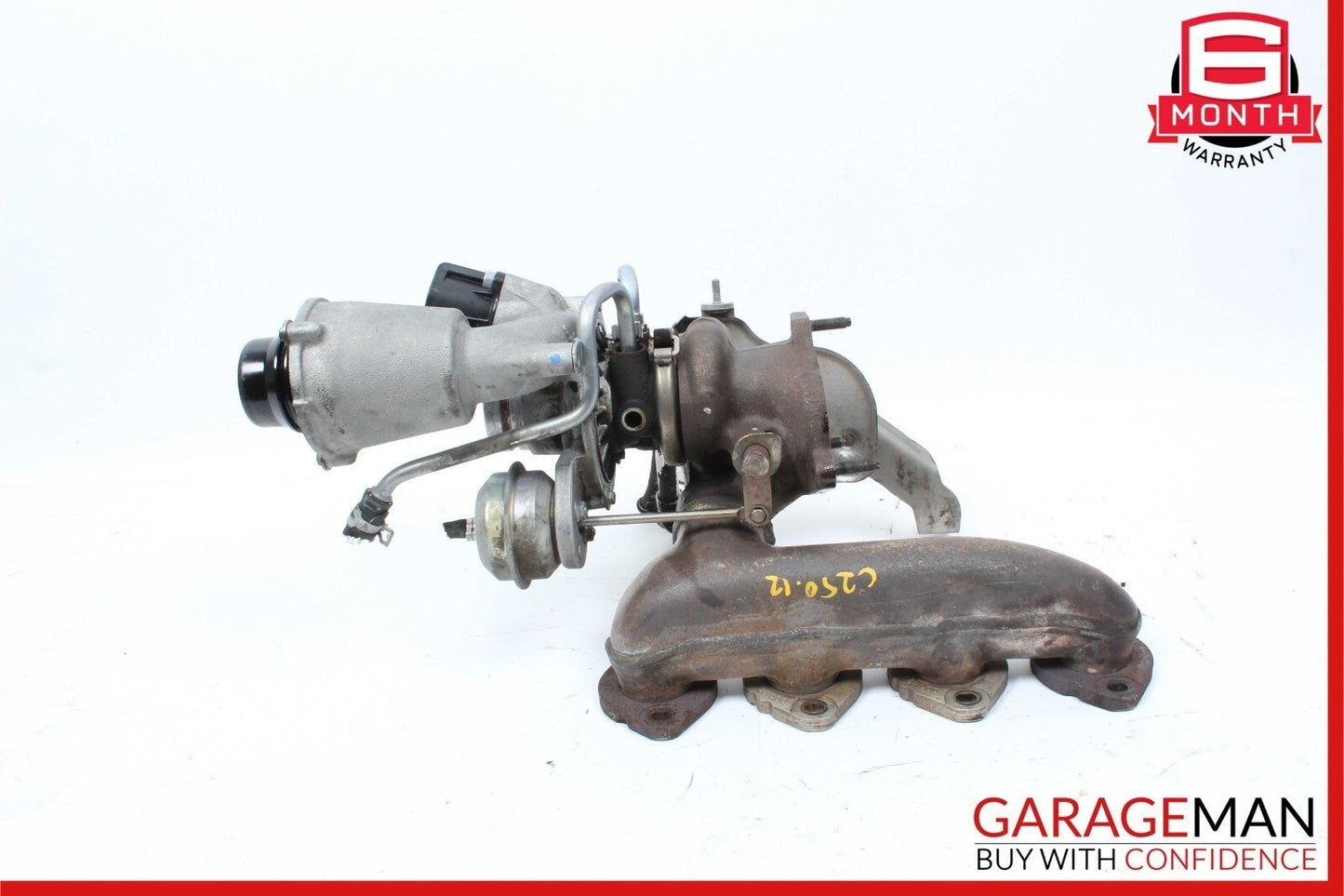 12-15 Mercedes SLK250 C250 1.8 M271 Turbo Turbocharger Manifold Assembly