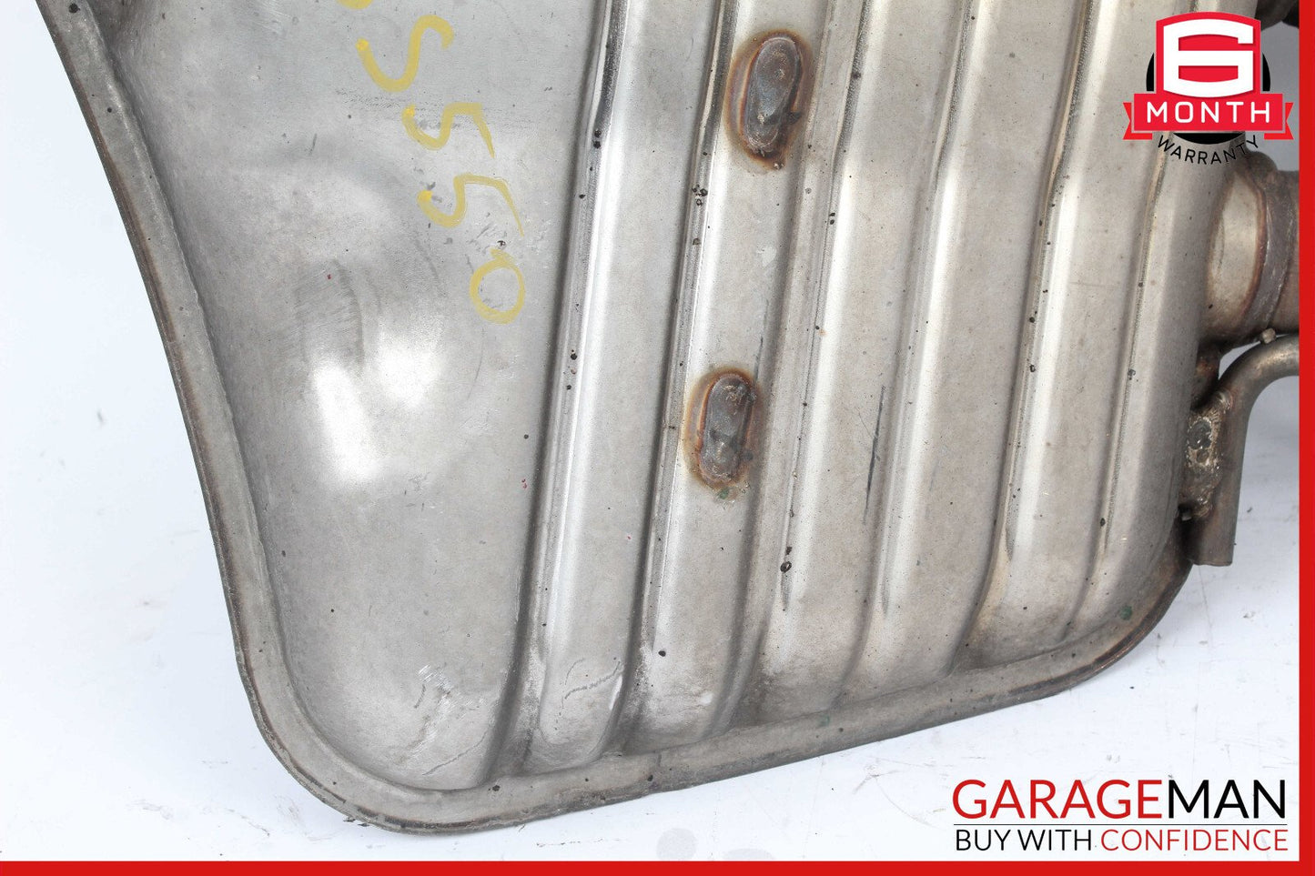 12-13 Mercedes W221 S550 4.7 Rear Left Driver Side Exhaust Muffler Tips OEM