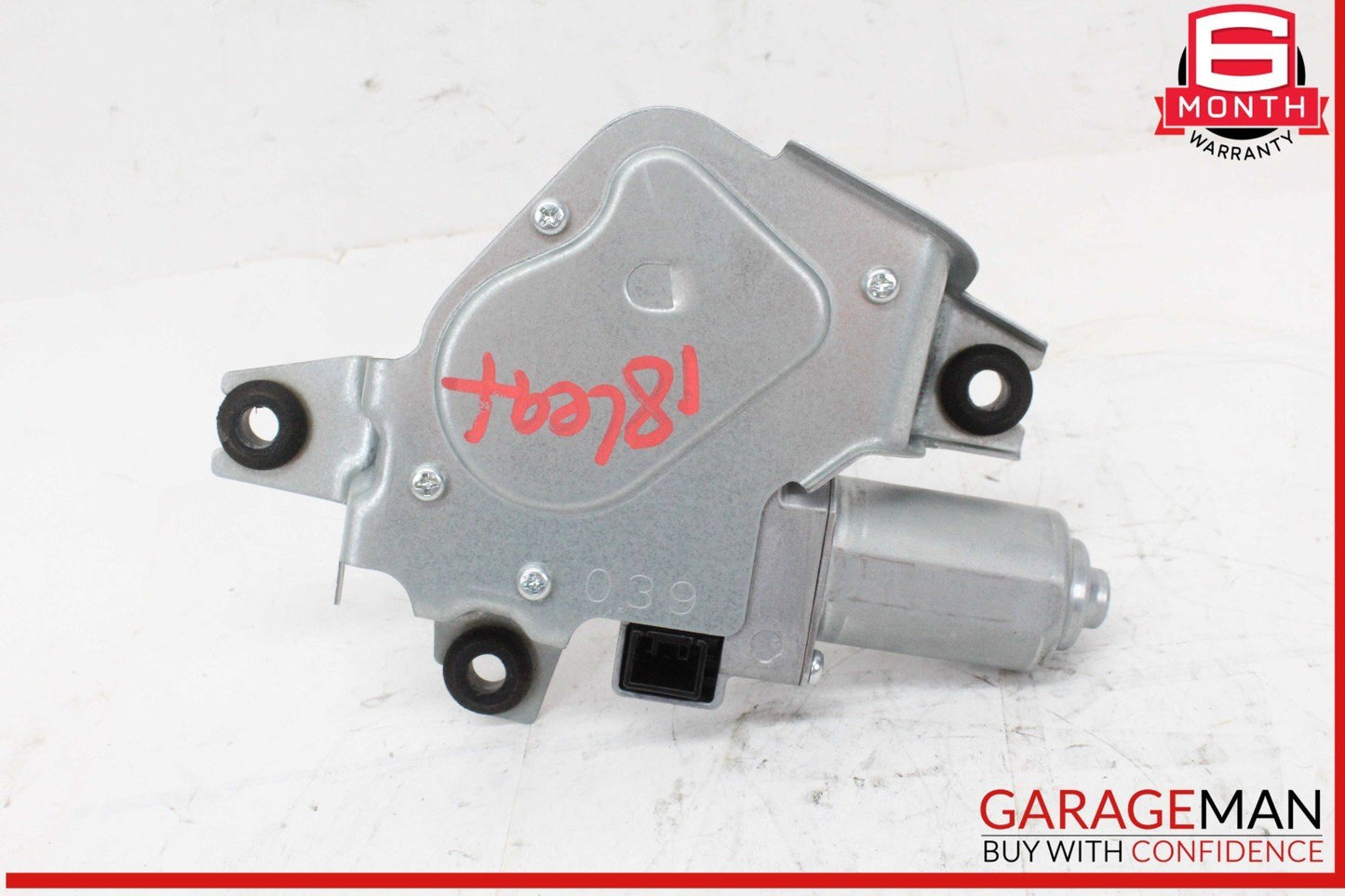 13-24 Nissan Leaf Rear Tailgate Window Wiper Motor Assembly 287103NF0A OEM
