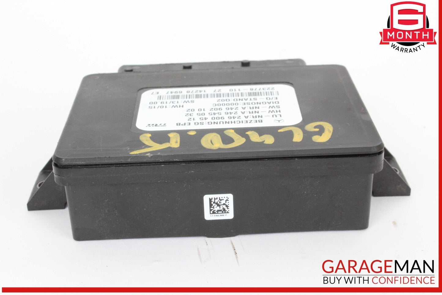 12-16 Mercedes X166 GL450 SLK350 Hand Parking Brake Control Module Unit OEM