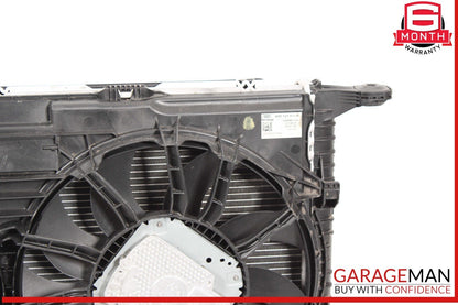 12-18 Audi A6 A7 Engine Radiator Condenser Cooler Fan Assembly OEM
