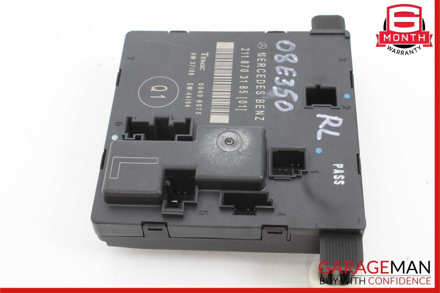 03-09 Mercedes W211 E350 E320 Rear Left Side Door Controller Module Unit OEM