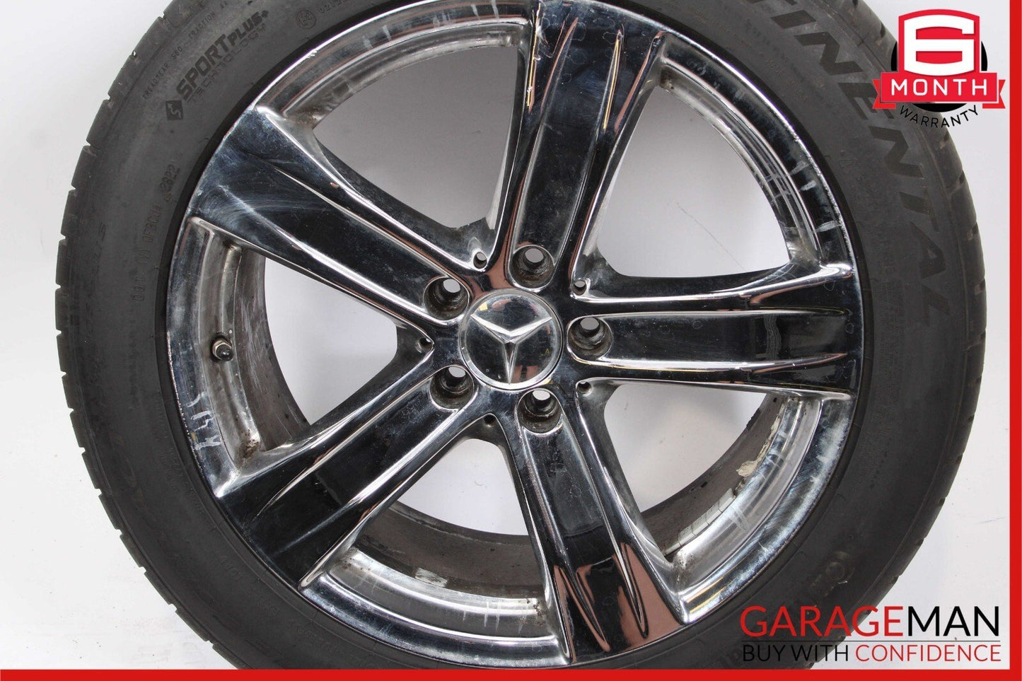 07-14 Mercedes W221 S550 CL550 CL65 Left / Right Side Wheel Rim 8.5Jx18H2 ET43