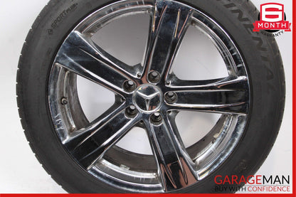 07-14 Mercedes W221 S550 CL550 CL65 Left / Right Side Wheel Rim 8.5Jx18H2 ET43