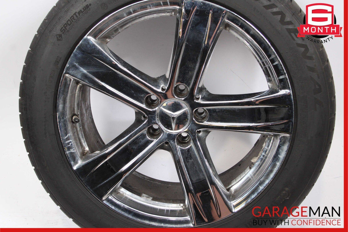 07-14 Mercedes W221 S550 CL550 CL65 Left / Right Side Wheel Rim 8.5Jx18H2 ET43