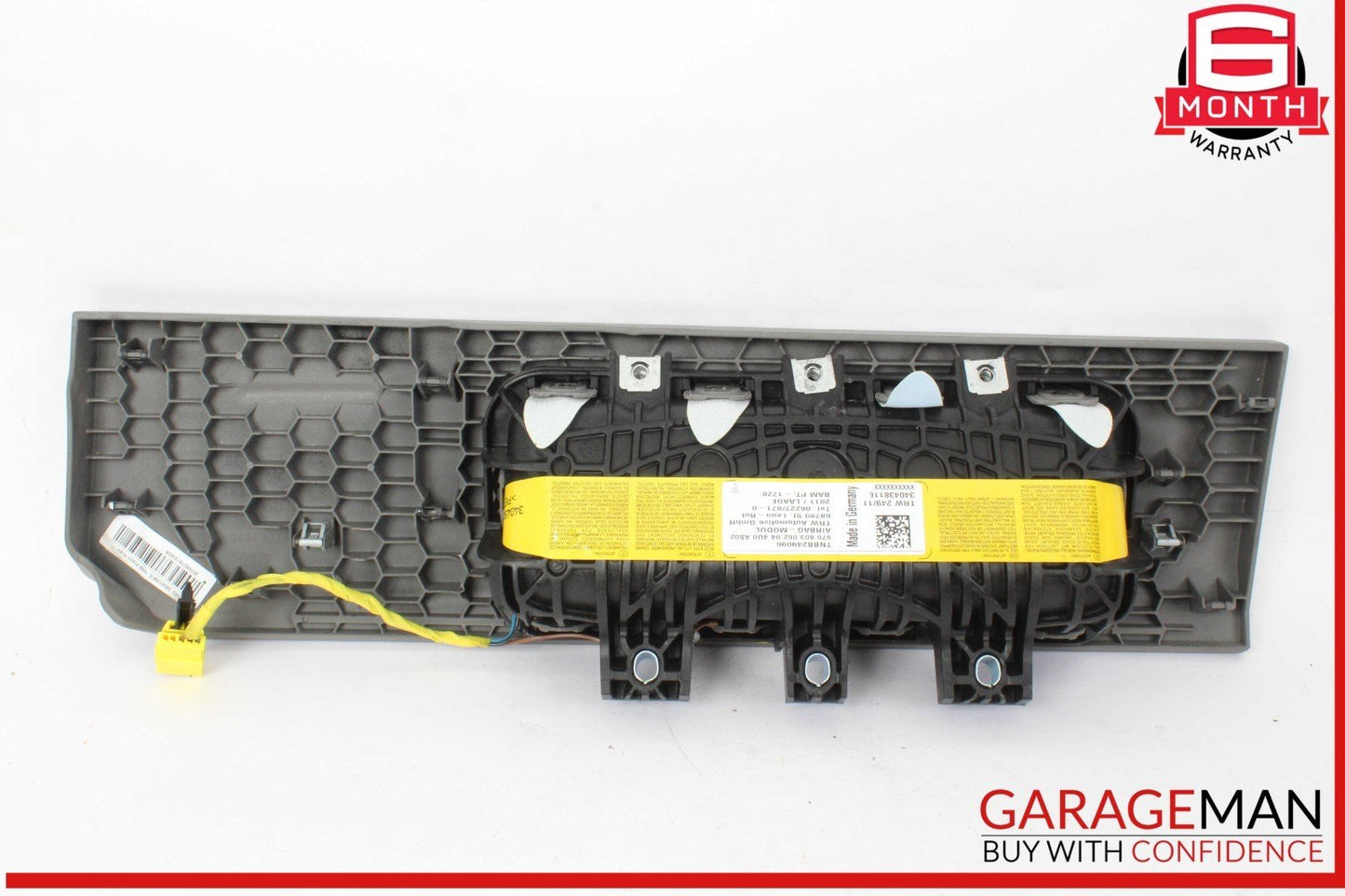 10-16 Porsche Panamera 970 Front Right Side Knee Airbag Air Bag Gray OEM