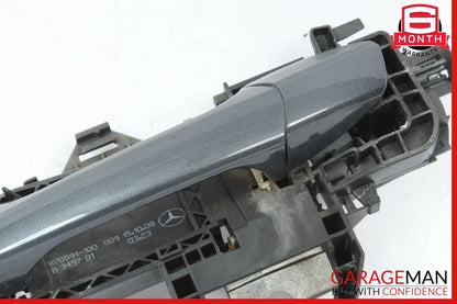 08-11 Mercedes W204 C300 C350 Rear Left Driver Side Exterior Door Handle Grey