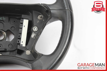 06-09 Mercedes W211 E350 CLS500 4 Spoke Steering Wheel Leather Black OEM