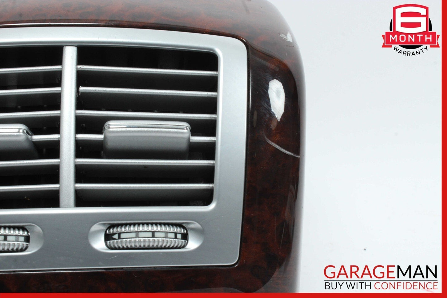 07-13 Mercedes W221 S550 S600 Rear Center Console AC A/C Air Vent Trim OEM