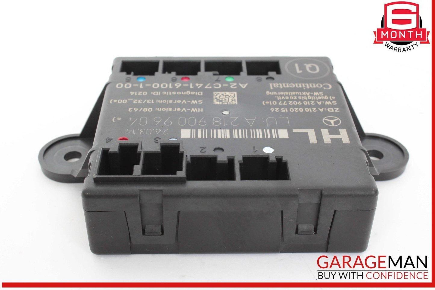 08-18 Mercedes X204 GLK350 C300 Rear Left Side Door Control Module Unit OEM