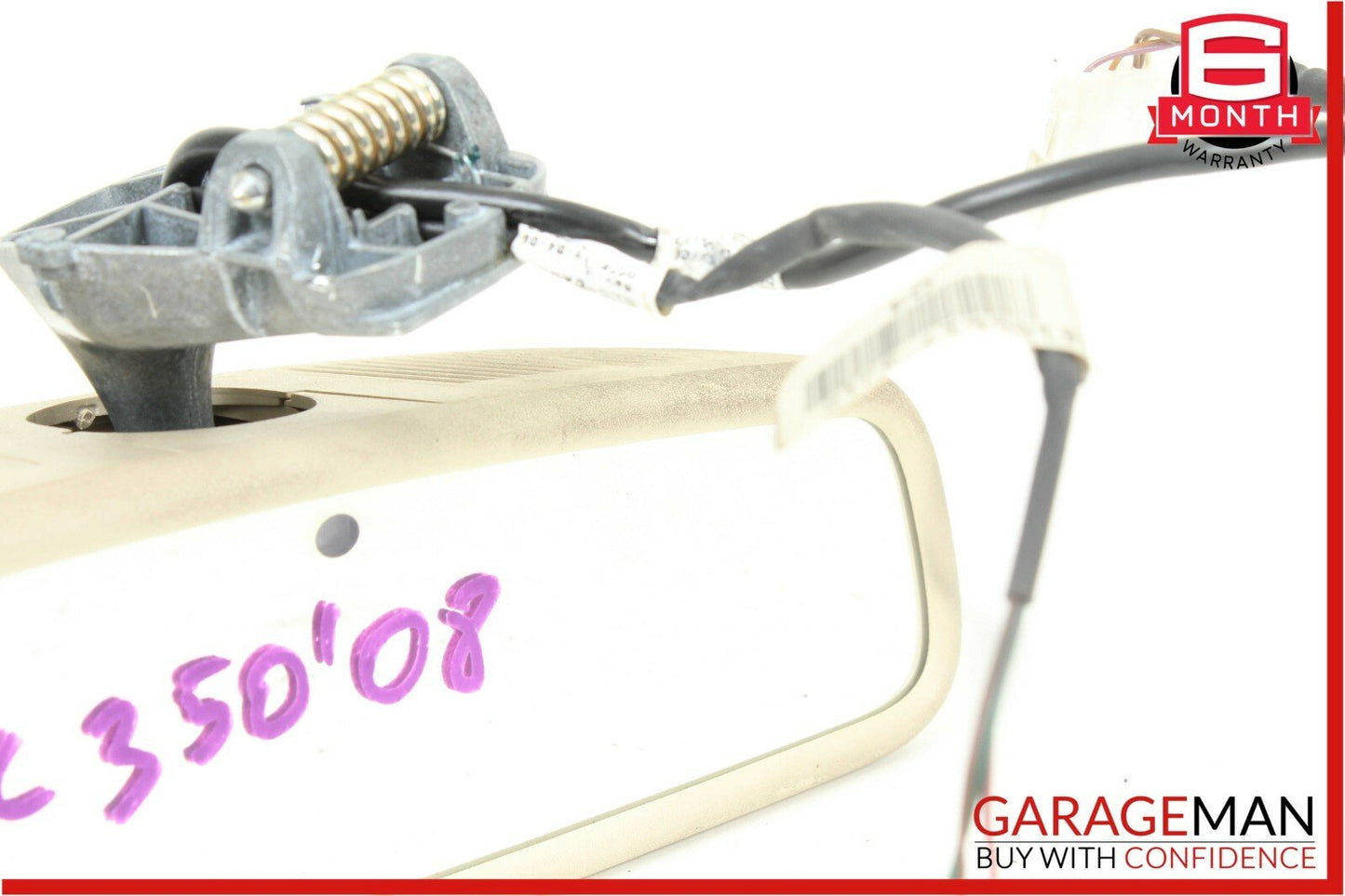 07-09 Mercedes W209 CLK350 CLK550 CLK63 AMG Interior Rear View Mirror Beige OEM