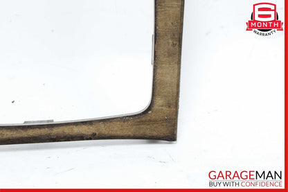 08-14 Mercedes W204 C350 Center Console Gear Shifter Trim Cover Panel Bezel Wood