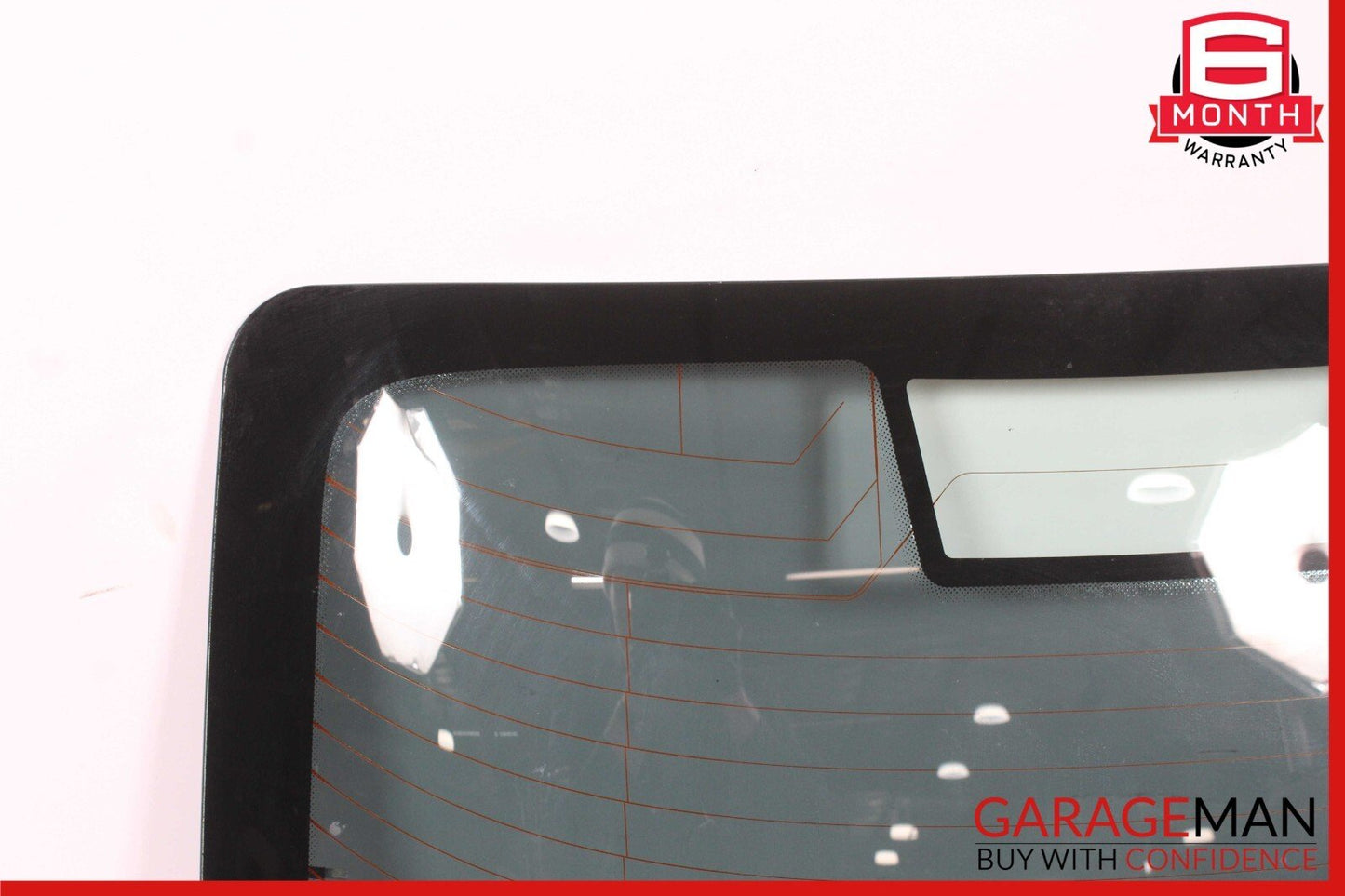 08-18 Maserati GranTurismo M145 Rear Windshield Wind Shield Back Glass Black OEM