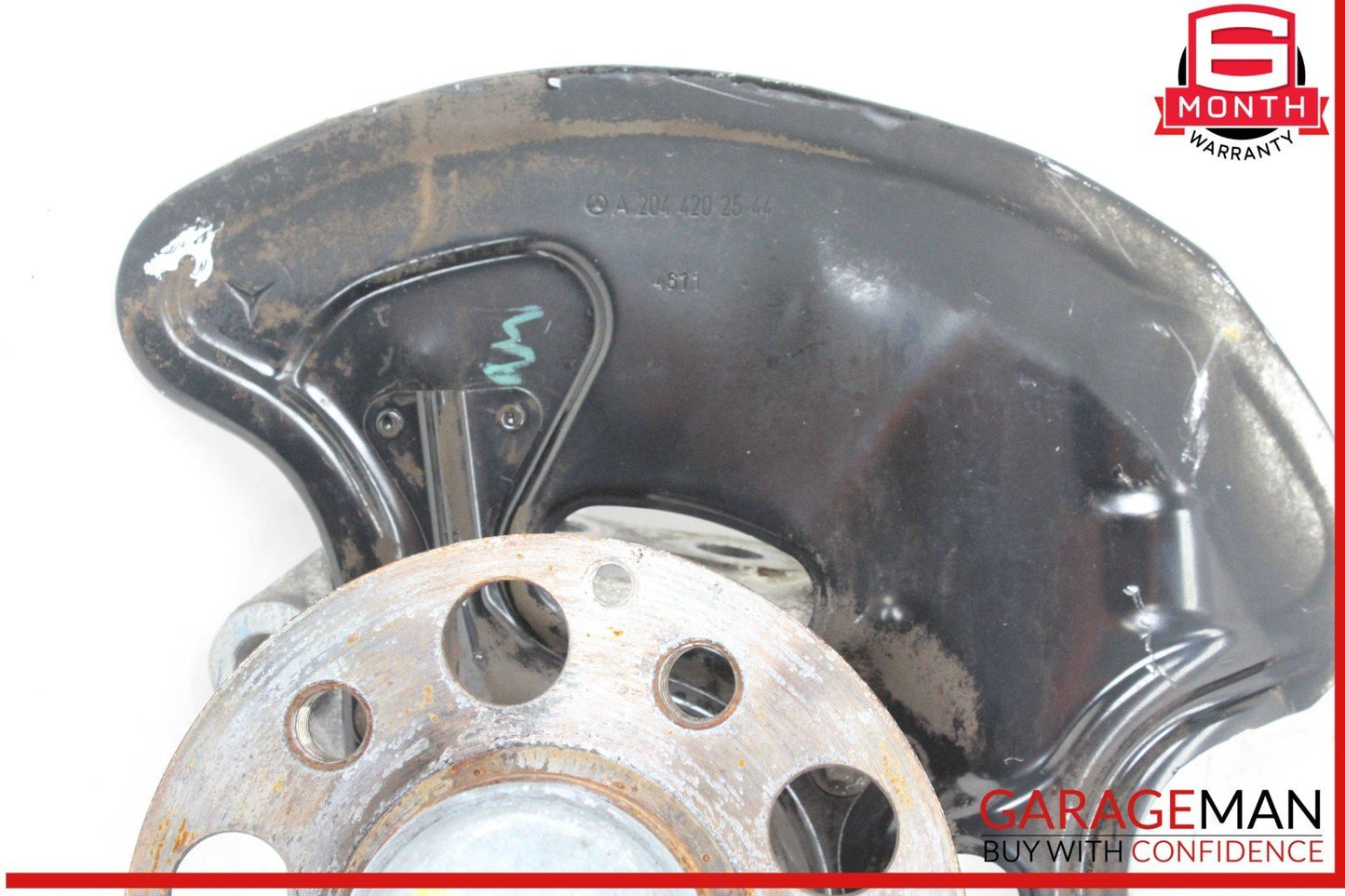 08-20 Mercedes W204 C250 Front Left Driver Side Spindle Knuckle Wheel Hub OEM