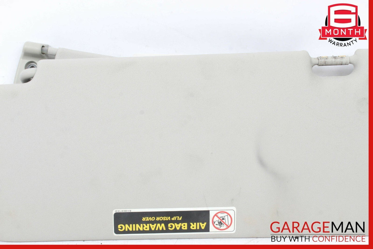 06-12 Mercedes X164 GL450 GL550 ML450 Front Right Sun Visor Sunvisor Shade Grey